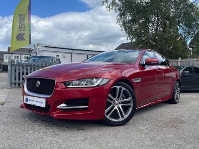 Red Used 2015 Jaguar XE R-Sport Sedan | £9,690 (Fair price)