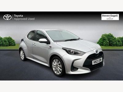 Used Toyota Yaris Hybrid 2021 Silver Hatchback