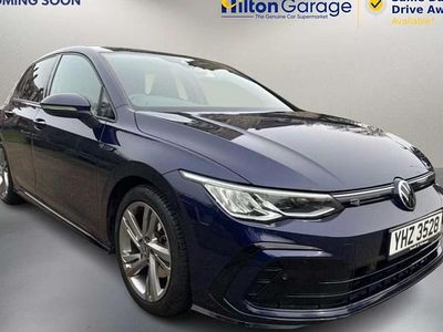 Used VW Golf VII R-line 150 HP (110 kW) 2021 Blue Hatchback