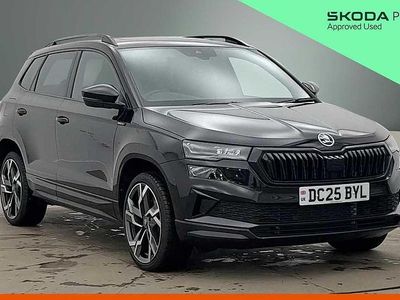 Used Skoda Karoq SportLine 110 HP (80 kW) 2025 Black magic pearl effect SUV
