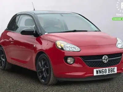 Used Vauxhall Adam 69 HP (50 kW) 2018 Red Hatchback