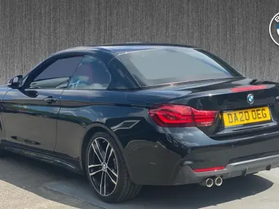 Used BMW 430 Cabriolet M Sport 2020 Black Cabriolet