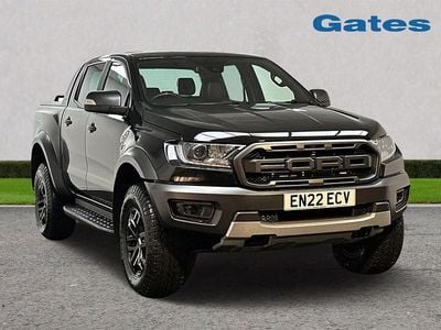 Black Used 2022 Ford Ranger Raptor Pickup | £29,499
