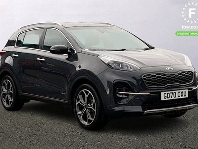 used Kia Sportage ESTATE 1.6T GDi ISG GT-Line 5dr DCT Auto AWD] [Cruise control + speed limiter,Reversing camera,Lane keep assist,Steering wheel mounted audio controls,Bluetooth audio streaming,Electrically adjustable/heated/folding door mirrors,All round elec