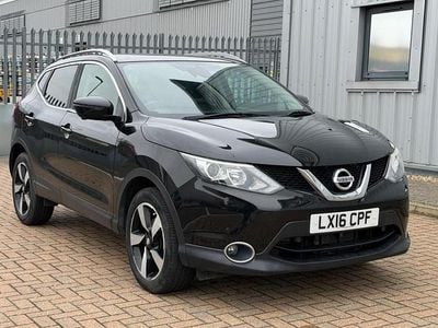 Used Nissan Qashqai N-TEC 115 HP (84 kW) 2016 Black SUV