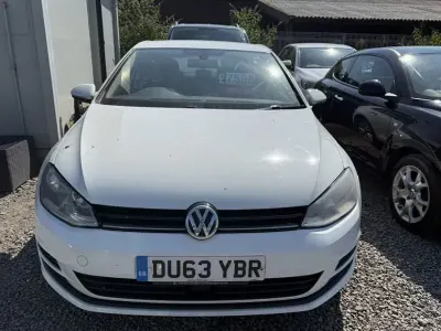 Used VW Golf VII SE 2013 White Hatchback