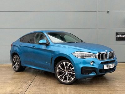 Used BMW X6 M Sport 2018 Blue SUV