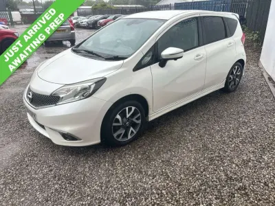 Used Nissan Note S 98 HP (72 kW) 2014 White Hatchback