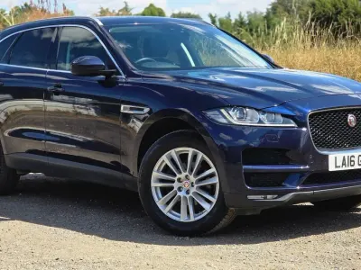 Used Jaguar F-Pace Portfolio 2016 Blue SUV