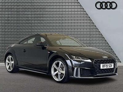 Used Audi TT S-Line 194 HP (142 kW) 2019 Black Coupe
