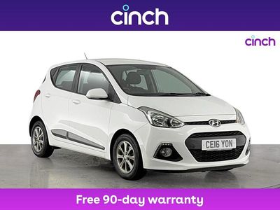 White Used 2016 Hyundai i10 Premium Hatchback | £6,249 (Expensive)