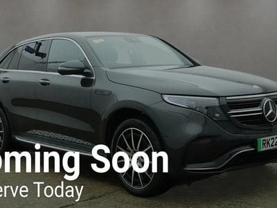 Begagnad Mercedes EQC400 AMG line 300 kW (408 HK) 2022 Grå SUV