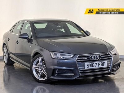 used Audi A4 2.0 TDI ultra S line S Tronic Euro 6 (s/s) 4dr PARKING SENSORS SVC HISTORY Saloon