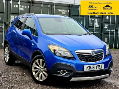 Begagnad Vauxhall Mokka 140 HK (102 kW) 2016 Blå SUV