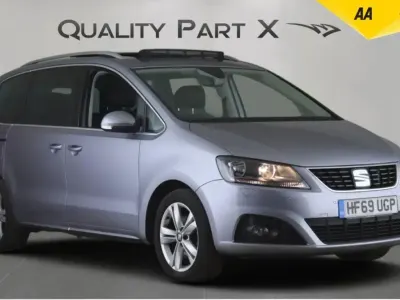 Usado Seat Alhambra XCELLENCE 150 HP (110 kW) 2019 Prateado Monovolume