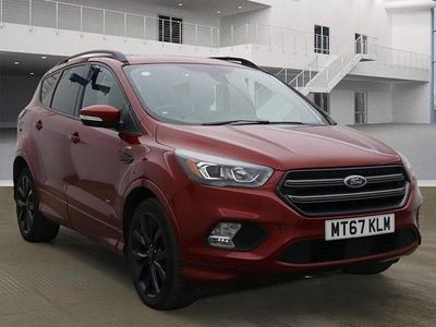 Used Ford Kuga ST-Line X 180 HP (132 kW) 2017 Ruby red SUV