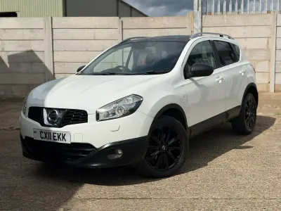 Used Nissan Qashqai Tekna 110 HP (80 kW) 2011 White SUV