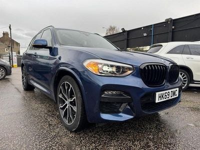 Used BMW X3 M Sport 190 HP (139 kW) 2019 Blue SUV
