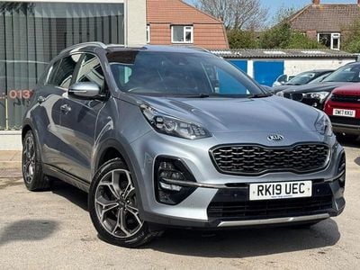 Begagnad Kia Sportage GT-Line 134 HK (98 kW) 2019 Silver SUV