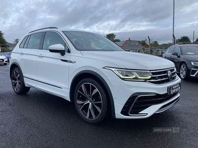 Used VW Tiguan R-line 150 HP (110 kW) 2021 White SUV