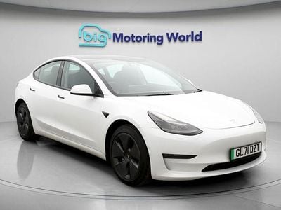 Used Tesla Model 3 Long Range AWD 366 kW (498 HP) 2021 White Sedan