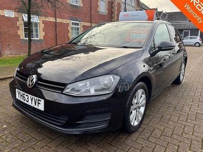 Used VW Golf VII SE 122 HP (89 kW) 2013 Black Hatchback