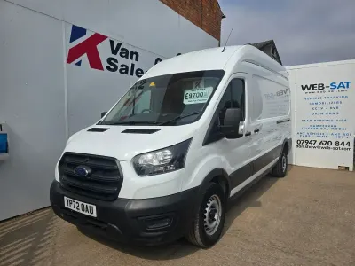 Used Ford Transit 105 HP (77 kW) 2022 White Van
