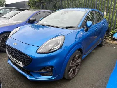 Used Ford Puma ST-Line 125 HP (91 kW) 2021 Blue SUV