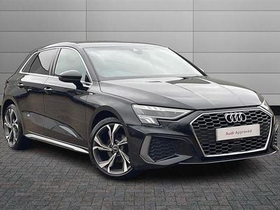 Used Audi A3 S-Line 110 HP (80 kW) 2024 Mythos black Hatchback