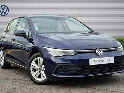 Used VW Golf VII Life 150 HP (110 kW) 2021 Blue Hatchback