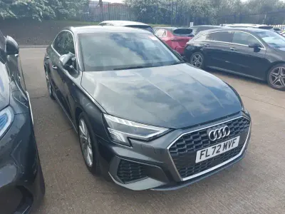 Używany Audi A3 S-Line 150 KM (110 kW) 2022 Szary Sedan/Limuzyna