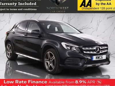 Used Mercedes GLA200 AMG line 156 HP (114 kW) 2018 Black SUV