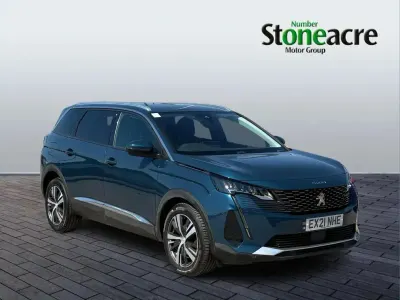 Used Peugeot 5008 Allure Premium 130 HP (95 kW) 2021 Blue SUV
