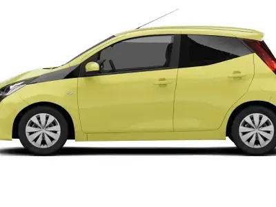 Used Toyota Aygo X-cite 69 HP (50 kW) 2016 Yellow Hatchback