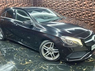 Used Mercedes A200 AMG Line Premium Plus 136 HP (100 kW) 2018 Black Hatchback