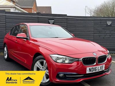 Used BMW 320 Sport Line 2016 Red Sedan