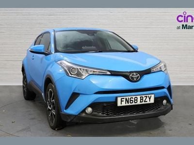 Blue Used 2018 Toyota C-HR Design SUV | £13,645 (Good price)
