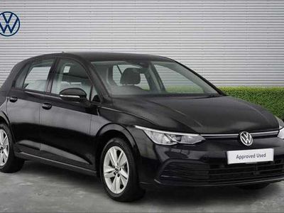 Used VW Golf VII Life 150 HP (110 kW) 2021 Black Hatchback