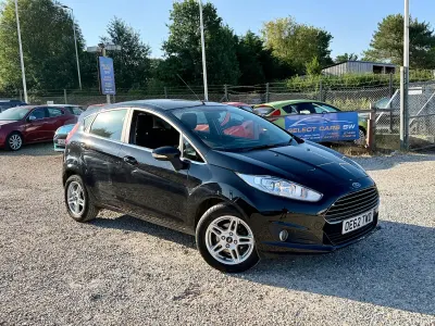 Used Ford Fiesta Zetec 2013 Black Hatchback