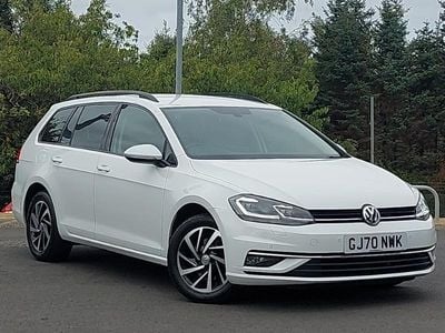 Used VW Golf VII Edition 150 HP (110 kW) 2020 White Estate