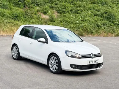 Used VW Golf VI GT 140 HP (102 kW) 2011 White Hatchback