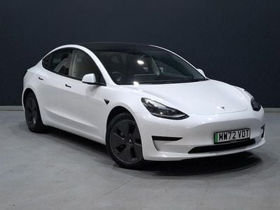 White Used 2022 Tesla Model 3 RWD Sedan | £20,498 (Fair price)