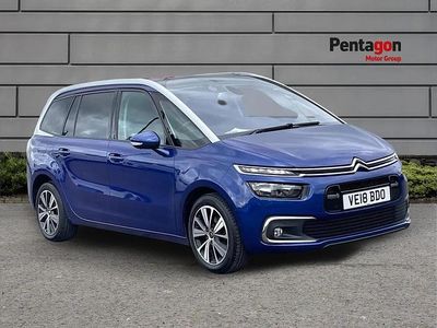 Used Citroën Grand C4 Picasso Flair 117 HP (86 kW) 2018 Blue MPV