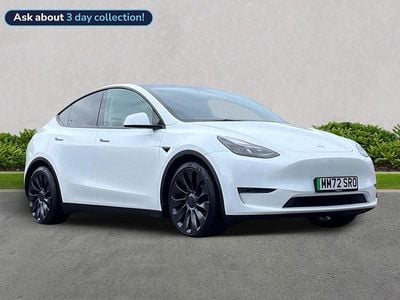White Used 2023 Tesla Model Y Performance SUV | £30,795 (Fair price)