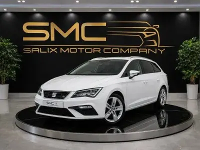 Used Seat Leon ST FR 150 HP (110 kW) 2018 Glacier white Estate