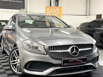 Used Mercedes A180 AMG line 109 HP (80 kW) 2018 Grey Hatchback