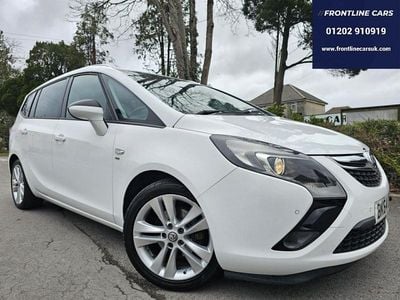 Used Vauxhall Zafira Tourer SRi 2014 White MPV