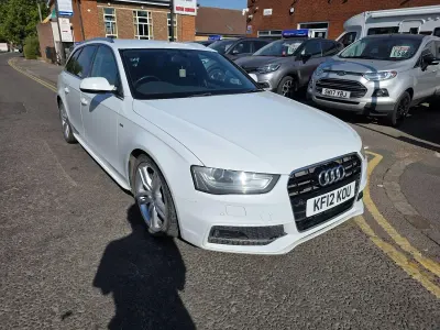 Used Audi A4 S-Line 150 HP (110 kW) 2024 White Estate