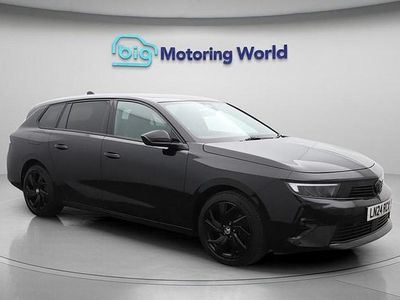 Used Vauxhall Astra S 130 HP (95 kW) 2024 Black Estate