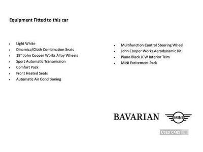 White Used 2020 Mini Cooper S Sport Hatchback | £20,995 (Expensive)